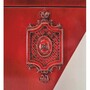 Casa Padrino Luxus Barock Schrank in Herzform Rot / Bunt H. 155 cm - Barock M�bel