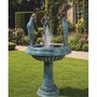 Casa Padrino Jugendstil Bronze Springbrunnen 3 Frauen H. 135 cm - Garten Deko