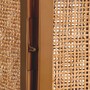 Casa Padrino Luxus Kerzenleuchter Vintage Messing / Naturfarben H. 83 cm - Laterne mit Tragegriff - Gastronomie Accessoires - Hotel Accessoires