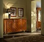 Casa Padrino Luxus Sideboard Braun 179 x 54 x H. 111 cm - Handgefertigtes Massivholz M�bel mit 3 T�ren - Luxus Qualit�t 