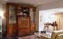 Casa Padrino Luxus Wohnwand Braun 294 x 65 x H. 250 cm - Handgefertigtes Massivholz M�bel - Luxus Qualit�t 