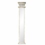Casa Padrino Barock Spiegel Antik Wei� H. 145 cm - Wandspiegel - Ganzk�rperspiegel - Barock M�bel