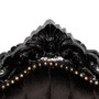 Barock Esszimmer Stuhl Schwarz / Schwarz Bling Bling