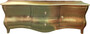 Lange Barock Kommode / Fernsehschrank / Sideboard Gold 170cm