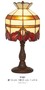 Casa Padrino Tiffany Tischleuchte  15 x H. 31 cm - Handgefertigte Tischlampe - Luxus Qualit�t 