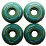 Luke�s Skateboard Profi Wheel Set Green Green 52mm / 100A Super Small (1 Set = 4 Rollen) - Super schmale Rollen - ideal f�r Street Skateboarding 