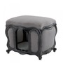 Barock Hunde & Katzen Haus Luxury Grey/Black 