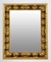 Pomp�ser Barock Spiegel Rechteckig Gold 157 x 124 cm