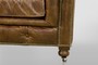 Chesterfield Luxus Echt Leder Sessel Vintage Leder von Casa Padrino Cigar - Club Sessel