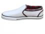 Etnies Skateboard Damen Schuhe Fakie White/ Red Plaid Shoes
