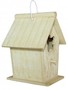 Casa Padrino Designer Vogelhaus Gelb- Vogelpalast