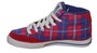 Circa Skateboard Schuhe ALW 50 Mid Red/Blue/White Plaid Sneakers Shoes