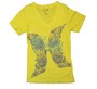 Hurley Skateboard Damen T-Shirt Yellow 