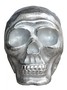 Casa Padrino Totenkopf Skulptur Aluminium 16x 5 x H 13 cm Skull