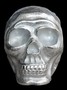 Casa Padrino Totenkopf Skulptur Aluminium 16x 5 x H 13 cm Skull