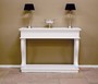 Casa Padrino Barock Konsole Weiss - Konsolentisch Sideboard 140 x 100 x 45 cm