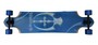 Koston Drop Through Longboard Bamboo Cruiser Blue/White Shield 10 x 40.5 Carver - High End Profi Longboard