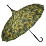 MySchirm Designer Regenschirm Pagode camouflage Model Paris - Jugendstil Design - Eleganter Stockschirm