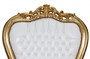 Casa Padrino Barock Thron Sessel Majestic Mod1 Wei�/Gold - Riesensessel -Thron Stuhl Tron