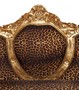 Casa Padrino Barock  3er Sofa  King Leopard/Gold - Antik M�bel 