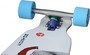 Koston Longboard Drop Through Komplettboard Cruiser Octopus 41.7 x 9.5 inch Blue Wheels - Profi Dropthrough Longboard Drop Thru Carver SPECIAL!!!!!!!!