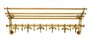 Franz�sische Luxus Wandgarderobe Messingfarben Edelstahl Garderoben Halter Mod Orleans - Garderobe Antik Stil Barock Jugendstil  Hotel, Cafe Restaurant M�bel