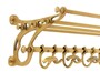 Franz�sische Luxus Wandgarderobe Messingfarben Edelstahl Garderoben Halter Mod Orleans - Garderobe Antik Stil Barock Jugendstil  Hotel, Cafe Restaurant M�bel