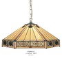 Casa Padrino Tiffany H�ngeleuchte Durchmesser 40cm 1-Flammig ModH4 - Leuchte Lampe Deckenleuchte Art Deco Jugendstil 