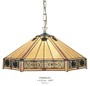 Casa Padrino Tiffany H�ngeleuchte Durchmesser 53cm 1-Flammig ModH5 - Leuchte Lampe Deckenleuchte Art Deco Jugendstil 