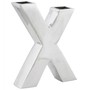 Casa Padrino Designer Vase X Aluminium Poliert