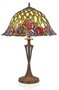 Casa Padrino Tiffany Tischleuchte Hockerleuchte Durchmesser 40 cm ModX3b - Leuchte Lampe 