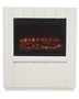 Casa Padrino Elektro Kamin B 84  x H 90 x T 24 cm - Elektrokamin - Wohnzimmer Kamin