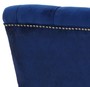 Casa Padrino Luxus Barock Sessel Royalblau / Schwarz Klavierlack - Lounge Sessel - Luxury Collection - Art Deco - Belle Epoche