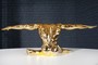 Casa Padrino Art Deco Figur Muskelathlet Gold - Muskel Athlet Figur Skulptur