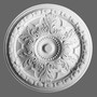 Casa Padrino Stuck Rosette 71 x 71 cm Deckenstuck Deckenrosette Stuckrosette Wandrosette Barock Jugendstil