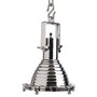 Casa Padrino H�ngeleuchte Deckenleuchte Nickel Finish Industrial Design - Industrie Lampe Leuchte Industrieleuchte 