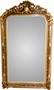 Casa Padrino Barock Wandspiegel Altwei� / Gold Antik-Look H 159 cm x B 89 cm - Edel & Prunkvoll Spiegel