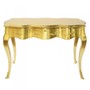 Casa Padrino Barock Schreibtisch Sekret�r / Konsole Gold 120 x 60 x H80 cm - Luxus M�bel