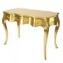 Casa Padrino Barock Schreibtisch Sekret�r / Konsole Gold 120 x 60 x H80 cm - Luxus M�bel