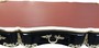 Casa Padrino Luxus Barock Schreibtisch Schwarz / Gold / Bordeaux Sekret�r Luxus M�bel