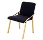 Casa Padrino Luxus Designer Stuhl Schwarz Gold - Luxus Kollektion