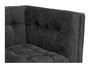 Casa Padrino Luxus Sofa Schwarz - Wohnzimmer M�bel