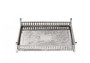 Casa Padrino Luxus Art Deco Messing Tablett Nickel Finish 32 x 22,5 x H. 8 cm - Luxus Hotel Tablett 