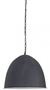 Casa Padrino H�ngeleuchte Industrial Design Grau Durchmesser 47 x H. 50 cm - Industrie Lampe Leuchte Industrieleuchte 