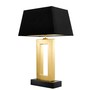 Casa Padrino Designer Tischleuchte 45 x H. 71 cm - Luxus Tischlampe