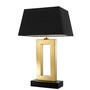 Casa Padrino Designer Tischleuchte 45 x H. 71 cm - Luxus Tischlampe