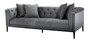 Casa Padrino Luxus Sofa Grau - Wohnzimmer M�bel