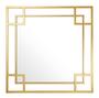 Casa Padrino Designer Wandspiegel Gold 90 x H. 90 cm - Luxus Spiegel 