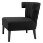 Casa Padrino Luxus Sessel Schwarz - Designer M�bel