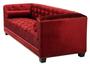 Casa Padrino Designer Sofa Rot - Luxus Kollektion